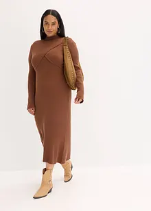 Abito di maglia in morbido misto viscosa, bonprix