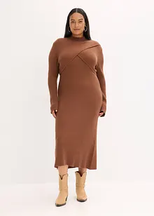 Abito di maglia in morbido misto viscosa, bonprix