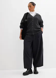 Pantaloni barrel in misto viscosa, bonprix