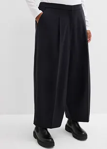 Pantaloni barrel in misto viscosa, bonprix