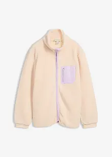 Giacca in pile teddy, bonprix