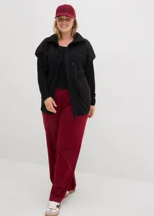 Gilet in pile di poliestere riciclato, bonprix