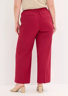 Pantaloni larghi con cintura decorativa, bonprix