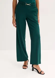 Pantaloni larghi con cintura decorativa, bonprix