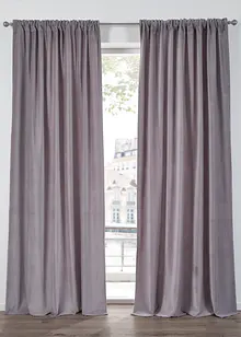 Tenda in velluto di cotone biologico (pacco da 1), bonprix