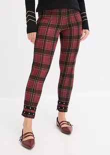 Jeggings con borchie dorate, bonprix