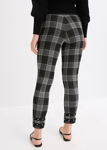 Jeggings con borchie dorate, bonprix