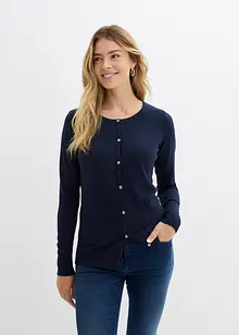 Cardigan in filato fine, bonprix