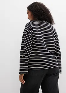 Felpa oversize in puro cotone, bonprix