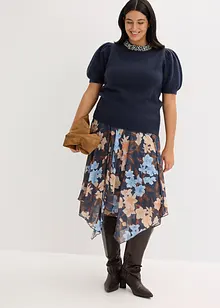 Maglione con strass, bonprix