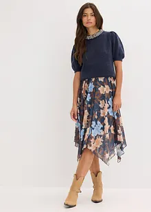 Maglione con strass, bonprix