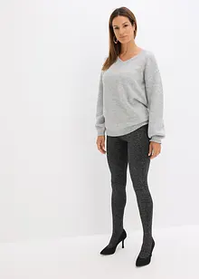 Collant termici in pile con filato glitterato, bonprix