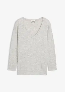 Maglione lungo oversize con spacchi ai lati, bonprix