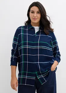 Camicia lunga in viscosa fluente, bonprix
