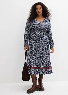 Abito lungo in viscosa fluente, bonprix