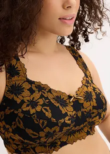 Reggiseno contenitivo senza ferretto con spalline imbottite, bonprix