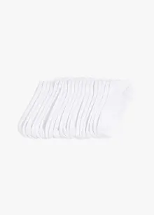 Calzini per sneakers con cotone biologico (pacco da 20 paia), bonprix