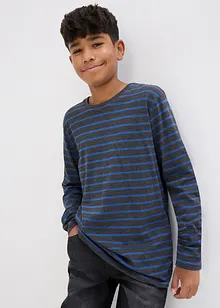 Maglia a maniche lunghe in puro cotone biologico (pacco da 2), bonprix