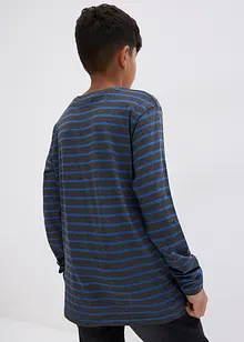 Maglia a maniche lunghe in puro cotone biologico (pacco da 2), bonprix