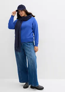 Maglione oversize in puro cotone, bonprix