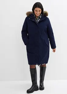 Parka lungo imbottito, bonprix