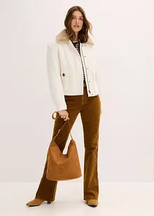 Giacca invernale in simil lana, bonprix