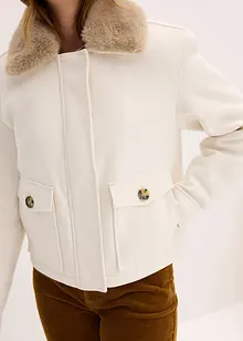 Giacca invernale in simil lana, bonprix