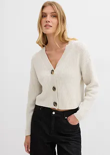 Maglione in filato grosso di puro cotone, bonprix