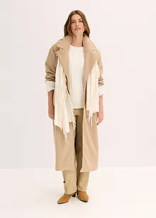 Cappotto oversize in simil lana, bonprix