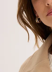 Cappotto oversize in simil lana, bonprix