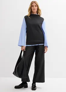 Gilet in maglia di puro cotone, bonprix