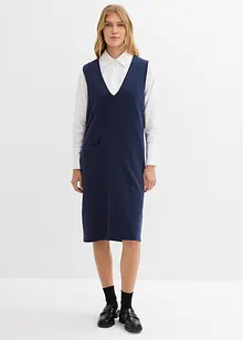 Abito in maglia di puro cotone, bonprix