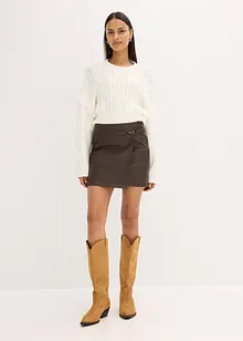 Gonna in similpelle, bonprix