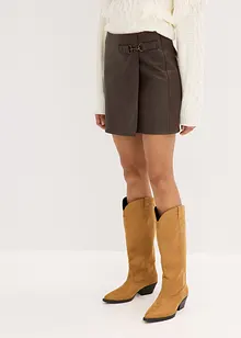 Gonna in similpelle, bonprix