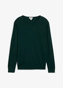 Maglione in filato fine con lana merino, bonprix