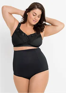 Culotte contenitiva con pizzo ed effetto modellante forte, bonprix