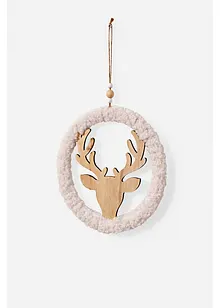 Ghirlanda decorativa da appendere con testa di alce, bonprix