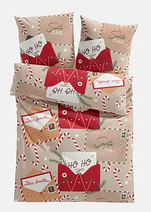 Biancheria da letto con lettera di Natale, bonprix