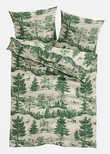 Biancheria da letto con paesaggio boschivo, bonprix