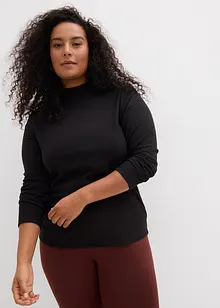 Maglietta termica con collo dritto, bonprix