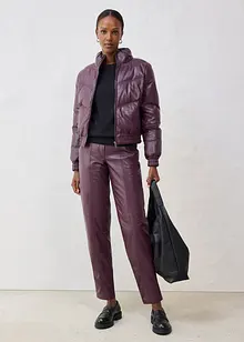 Giacca trapuntata in nappa d'agnello, bonprix