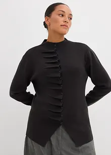 Cardigan in filato fine di misto viscosa morbido, bonprix