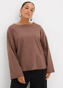 Maglia a coste a maniche lunghe, bonprix