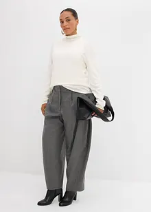 Pantaloni con cinta comoda in misto viscosa, bonprix