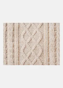 Zerbino effetto maglia, bonprix