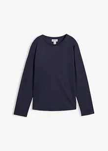 Maglia a maniche lunghe in misto seta, bonprix