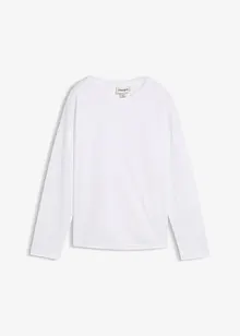 Maglia a maniche lunghe in misto seta, bonprix