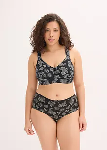 Reggiseno senza ferretto con cotone biologico (pacco da 3), bonprix