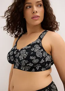 Reggiseno senza ferretto con cotone biologico (pacco da 3), bonprix