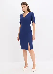 Abito a tubino con applicazione di perle, bonprix